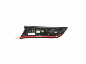 Right side glass molding Jeep Compass 17-24, mounting defect