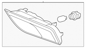 Left turn signal Lexus GX460 10-23