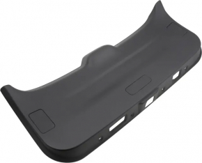 Lower Trunk Door Trim Infiniti JX35 QX60 13-20 Black, Scratched