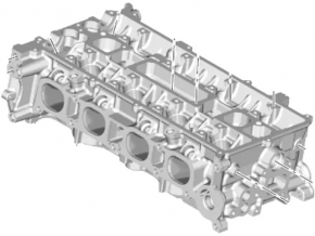 Cylinder head without camshafts Ford Fusion mk5 13-20 2.5