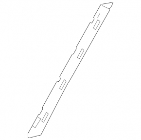 Front left windshield molding mount for Land Rover Range Rover Evoque 19-23