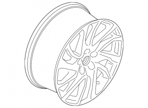 Wheel disk R18 x 7.5J Lincoln Corsair 20-22 type 1