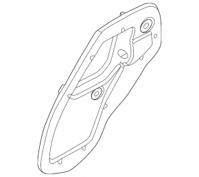 Mazda CX-50 23-25 inner rear left door panel