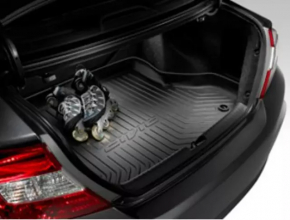 Trunk mat Honda Civic X FC 16-21 4d rubber black