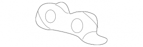 Front muffler bracket Infiniti QX50 19-20
