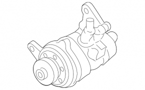 BMW 5 Series F10 10-16 AWD Power Steering Pump with DynamicDrive