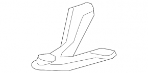 Front subframe burdock right Lexus NX200t NX300 15-21