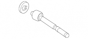 Steering rod left Acura ILX 13- CTR