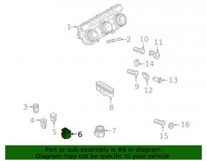 Parking button VW Tiguan 18-24