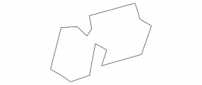 Plug for the inner seal of the rear right door glass of Lexus ES 19-26 rear