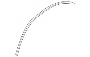 Rear right fender arch seal Acura MDX 14-20