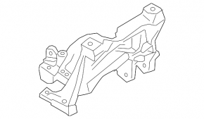 Front subframe bracket left Audi Q5 80A 18-24