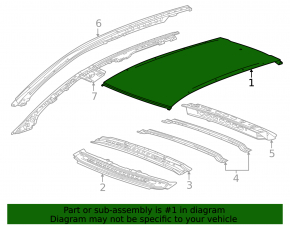 Metal roof Chevrolet Equinox EV 24-26