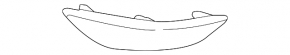 Right reflector for Porsche Cayenne 958 11-14
