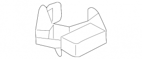 Mazda 3 Washer Reservoir Neck Bracket 19-
