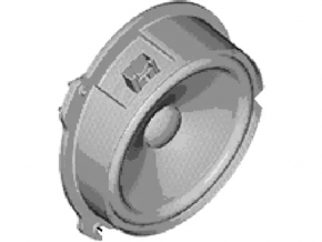 Lincoln MKC 15 rear right speaker