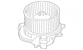 Ford Mustang mk6 15-23 heater fan motor
