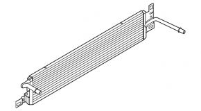 Inverter radiator rear Ford Escape MK4 20- hybrid, plug-In