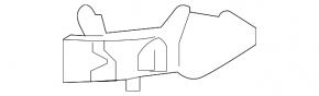 Front right fender bracket Mazda CX-50 23-26