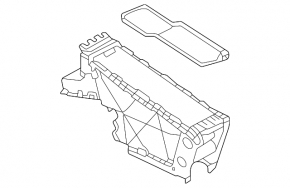 Volkswagen ID.4 21-22 center console pocket box