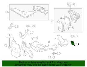 Nissan Rogue Sport 17-22 Air Filter Housing Bracket