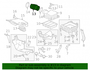 Air Duct Honda Accord 18-22 2.0T