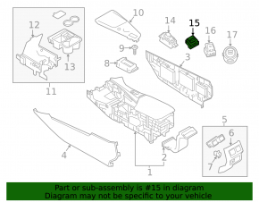 D-MODE Control Switch Infiniti QX50 19-20