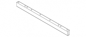 Audi E-Tron 19-23 front side member strut