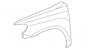 Front right wing Toyota Highlander 11-13