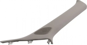 Front pillar trim right Infiniti JX35 QX60 13- gray, under speaker, broken fastener