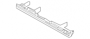 Upper radiator deflector Audi Q5 8R 09-17