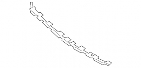 Front bumper central bracket Mercedes S-class W222 18-20