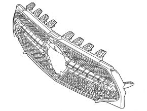 Radiator grill grill Mercedes H247 GLA 20-23