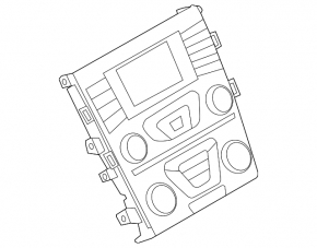 Ford Fusion mk5 13-15 SYNC 1 Radio Control Panel