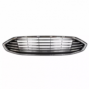 Grille assembly with frame for Ford Fusion mk5 17-18 sand