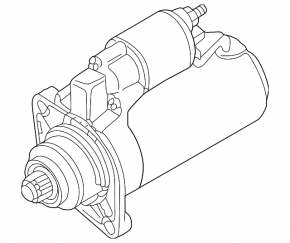 Starter VW Passat b8 16-19 USA 1.8T, 2.0T