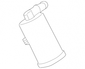 Fuel canister filter BMW X3 F25 13-17 2.0T, 3.0T