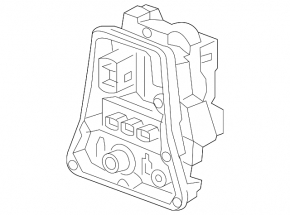 Battery connector cover VVB Chevrolet Volt 16-