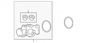 BMW 4 Series F32/33/36 17-20 Brake Master Cylinder