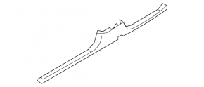 Door sill trim rear right outer Audi Q7 4L 10-15