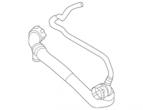 Upper cooling pipe Audi A3 22-26