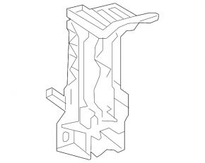 Bracket of blocks under the dashboard Lexus RX350 RX450h 10-15