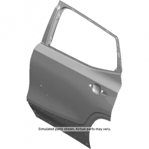 Door assembly rear left GMC Terrain 18-