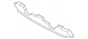 Rear Bumper Absorber Kia Forte 4d 14-16 prerest