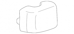 Right side mirror cover for Toyota Tundra 2008-21