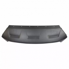 Front Bumper Lip Cover Ford Escape MK3 17-19 Rest Black Gloss