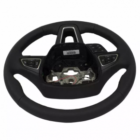 Naked steering wheel Ford Ecosport 18-22 leather, black