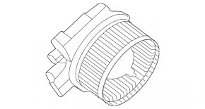 Heater fan motor for the Porsche Cayenne 19-26