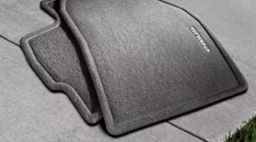 Carpet interior front left Toyota Prius 30 10-15 cloth gray, for dry cleaning