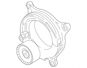 Tensioner roller drive belt BMW 5 G30 17-23 2.0T
